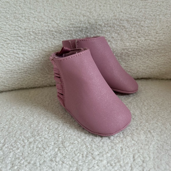 Pink Ruffle Kids Shoes - Picture 5 of 8